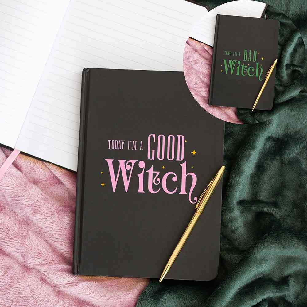 Something Different - Good Witch Bad Witch A5 Reversible Notizbuch - Mehrfarben